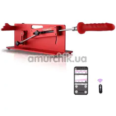 Секс-машина Hismith Table Top 2.0 Pro, красная - Фото №1