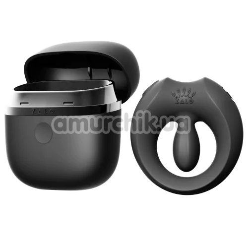 Виброкольцо для члена Zalo Apis, черное