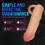 Насадка на пенис Performance Plus 7 Fortitude Penis Extender, телесная - Фото №12