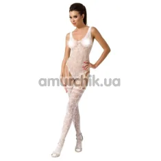Комбинезон Passion Free Your Senses BS051, белый - Фото №1