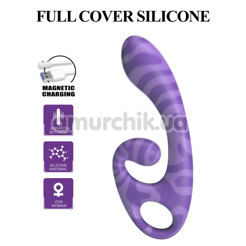 Вибратор Pretty Love Sumner, фиолетовый