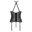 Комплект Passion Free Your Senses Erotic Line Satara Corset, чорний: корсет + трусики-стрінги - Фото №5