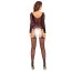 Комбинезон Passion Free Your Senses BS125, черный - Фото №2