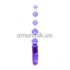 Анальний вібратор Kinx Anovibe Vibrating Anal Beads, фіолетовий - Фото №1