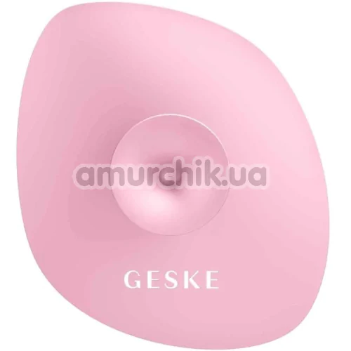 Щетка для лица Geske Facial Brush 4 in 1 Suction Mount, светло-розовая