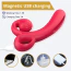 Вібратор Sweet Play Tongue-Flipping Vibrator А4, червоний - Фото №12