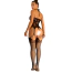 Комбинезон Star Night Open Flower Net Bodystocking, черный - Фото №4
