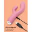 Вибратор Lovehoney Mon Ami Dual Vibrating Massager, розовый - Фото №7