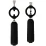 Затискачі для сосків з вібрацією Adam & Eve Vibrating Nipple Clamps, чорні - Фото №2