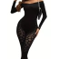 Комбинезон Star Night Intimate Secret Bodystocking, черный - Фото №9