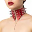 Чокер Art of Sex Ariadne Leather, красный - Фото №4