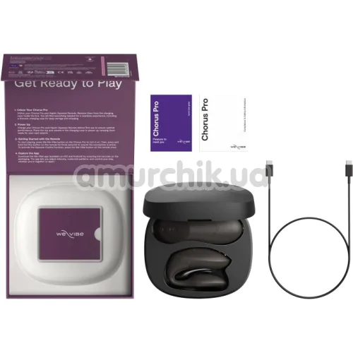 Вибратор We-Vibe Chorus Pro (ви вайб хорус про черный)