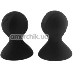 Вакуумні стимулятори для сосків Silicone Nipple Sucker Vacuum, чорні - Фото №1