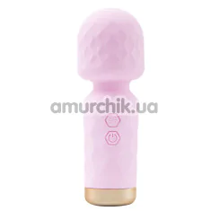 Универсальный вибромассажер M'Lady Mini Vibrating Wand, розовый - Фото №1