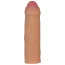Насадка на пеніс Revolutionary Silicone Nature Extender 1 LV4211, тілесна - Фото №2