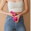 Фаллоимитатор Strap-On-Me Sliding Skin Realistic Dildo L, розовый - Фото №10
