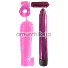 Набір з 4 іграшок Classix Ultimate Pleasure Couples Kit, рожевий - Фото №1