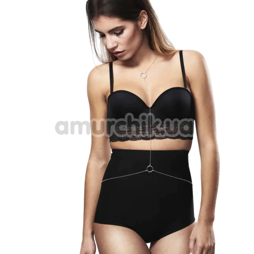 Прикраса для тіла Bijoux Indiscrets Magnifique I Body Chain, срібляста