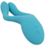 Вибратор Cala Azul Dani Couples Vibrator, голубой - Фото №4
