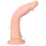 Вібратор Nature Skin Bendable RC Vibrator, тілесний - Фото №4