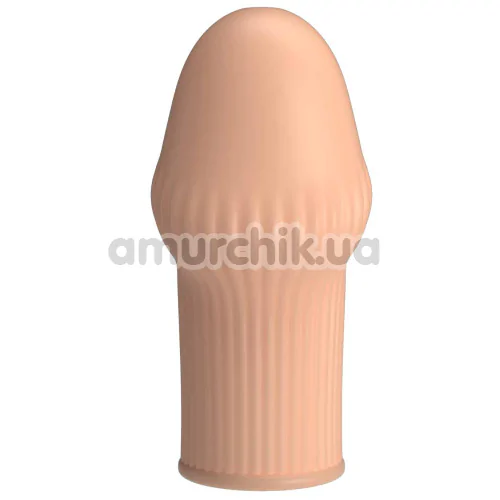 Насадка на пенис Pretty Love Huel, телесная