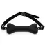 Кляп Behave! Luxury Fetish Doggie Bone Bit Gag, черный - Фото №1