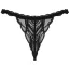 Трусики-стринги Obsessive Sedila, черные - Фото №6