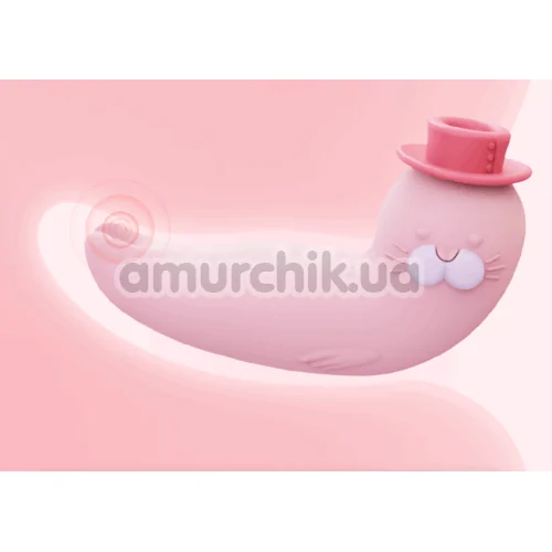 Симулятор орального секса для женщин с вибрацией CuteVibe Franky, розовый