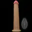 Вибратор с ротацией Dual-Layered Silicone Nature Cock LV410212, телесный - Фото №13