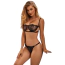 Комплект Star Night Sultry Sleep Lingerie Set, чорний: бюстгальтер + трусики - Фото №4