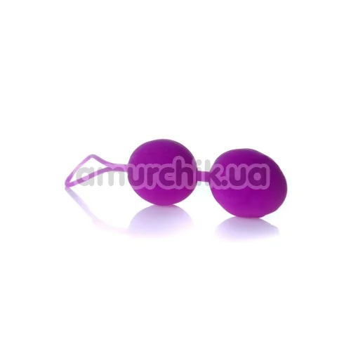Вагинальные шарики Boss Silicone Kegel Balls, фиолетовые