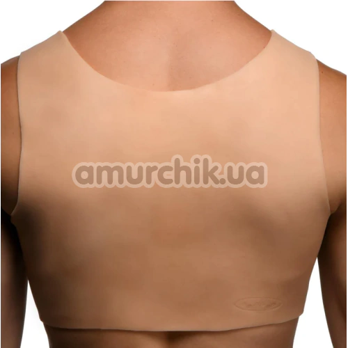 Накладная грудь Master Series Perky Pair D-Cup Silicone Breasts, телесная