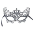 Маска DS Fetish Eye Mask Crown, черная