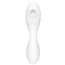 Симулятор орального сексу для жінок з вібрацією Satisfyer Curvy Trinity 5+, білий - Фото №5