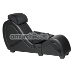 Крісло для сексу Master Series Kinky Sex Chaise With Love Pillows, чорне - Фото №1