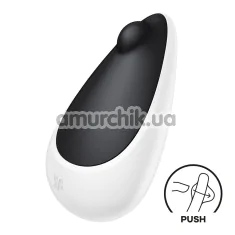 Кліторальний вібратор Satisfyer Spot On 3, чорно-білий - Фото №1