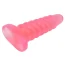 Анальная пробка Hi-Rubber Chubby Anal Plug, розовая - Фото №5