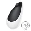 Кліторальний вібратор Satisfyer Spot On 3, чорно-білий - Фото №1