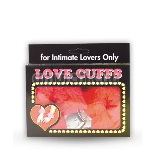 Наручники Love Cuffs красные