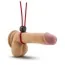 Эрекционное кольцо Stay Hard Silicone Loop Cock Ring, красное - Фото №4