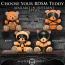 Брелок Master Series Bound Teddy Bear Keychain - медвежонок, желтый - Фото №9