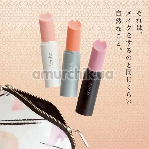 Клиторальный вибратор Tenga Iroha Stick, светло-розовый
