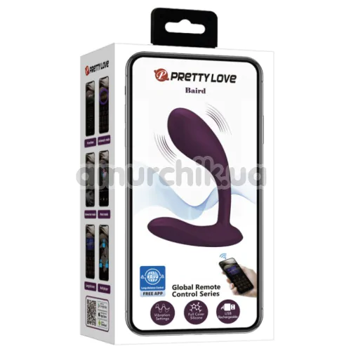 Вібратор Pretty Love Baird, фіолетовий