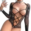 Боді JSY Sexy Lingerie WW7203, чорне - Фото №4