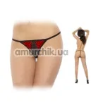 Трусики-стринги женские Hot Nights Black, черные (модель ERL100027) - Фото №1