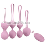 Набор вагинальных шариков с вибрацией Odeco Every Night Toys Beata, розовый - Фото №1