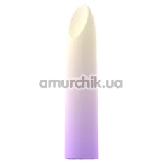 Клиторальный вибратор Party Color Toys Lippy, фиолетово-желтый - Фото №1