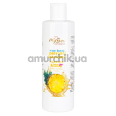 Массажный лубрикант MyLove Aroma Series Personal Lubricant 2in1 Pineapple - ананас, 300 мл - Фото №1