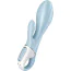 Вибратор Satisfyer Air Pump Bunny 1, голубой - Фото №2