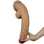 Фаллоимитатор Dual-Layered Silicone Handle Nature Cock LV411034, телесный - Фото №8